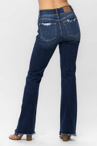 Judy Blue Double Button Bootcut Jeans