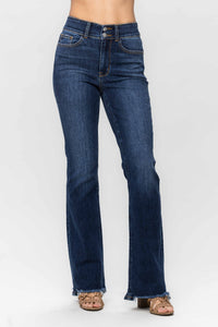 Judy Blue Double Button Bootcut Jeans