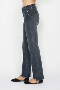 Judy Blue Button Fly Straight Leg Jean