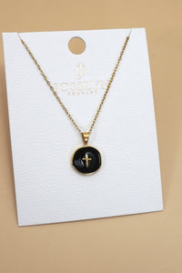 18K Cross Necklace