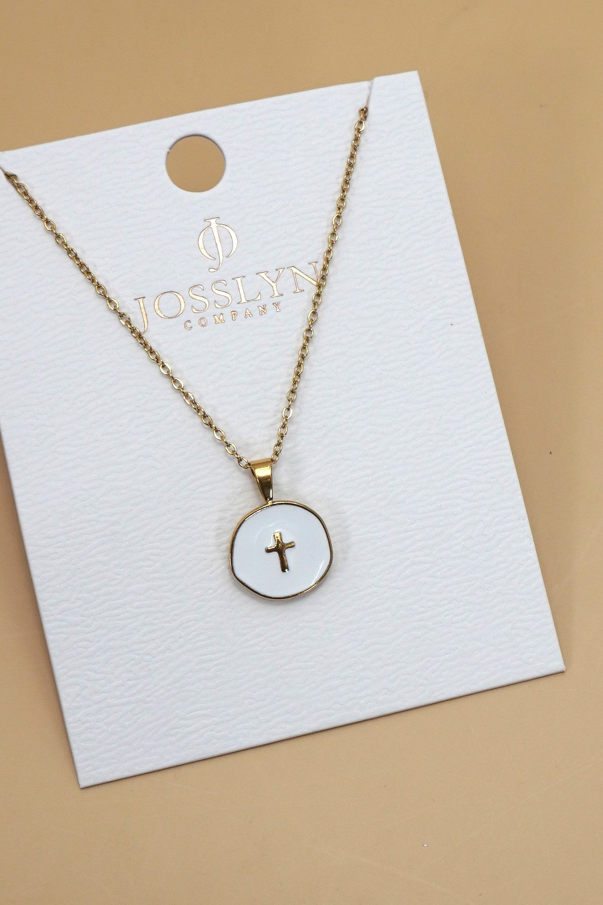 18K Cross Necklace