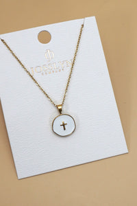 18K Cross Necklace