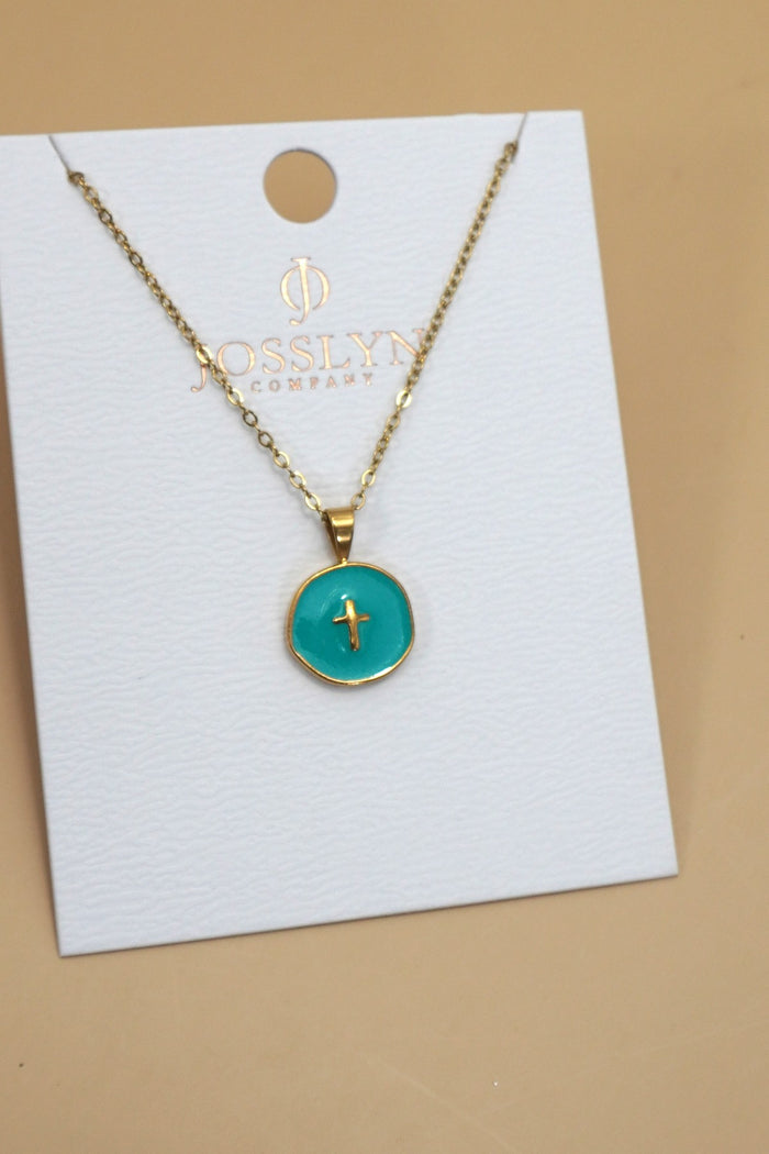 18K Cross Necklace