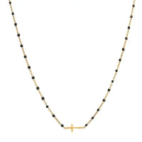 Beaded Cross Necklace