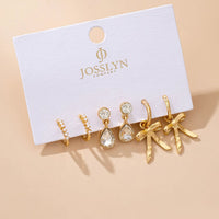 Pearl Crystal Bow Trio Set