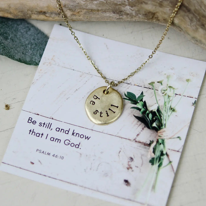 Be Still Necklace
