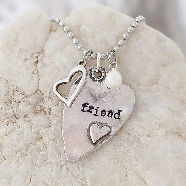 Friend Heart Necklace