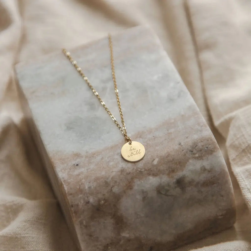 Be Still & Know Pendant Necklace