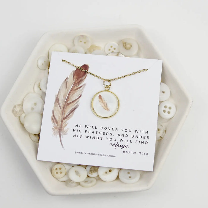 Under His Wings Necklace