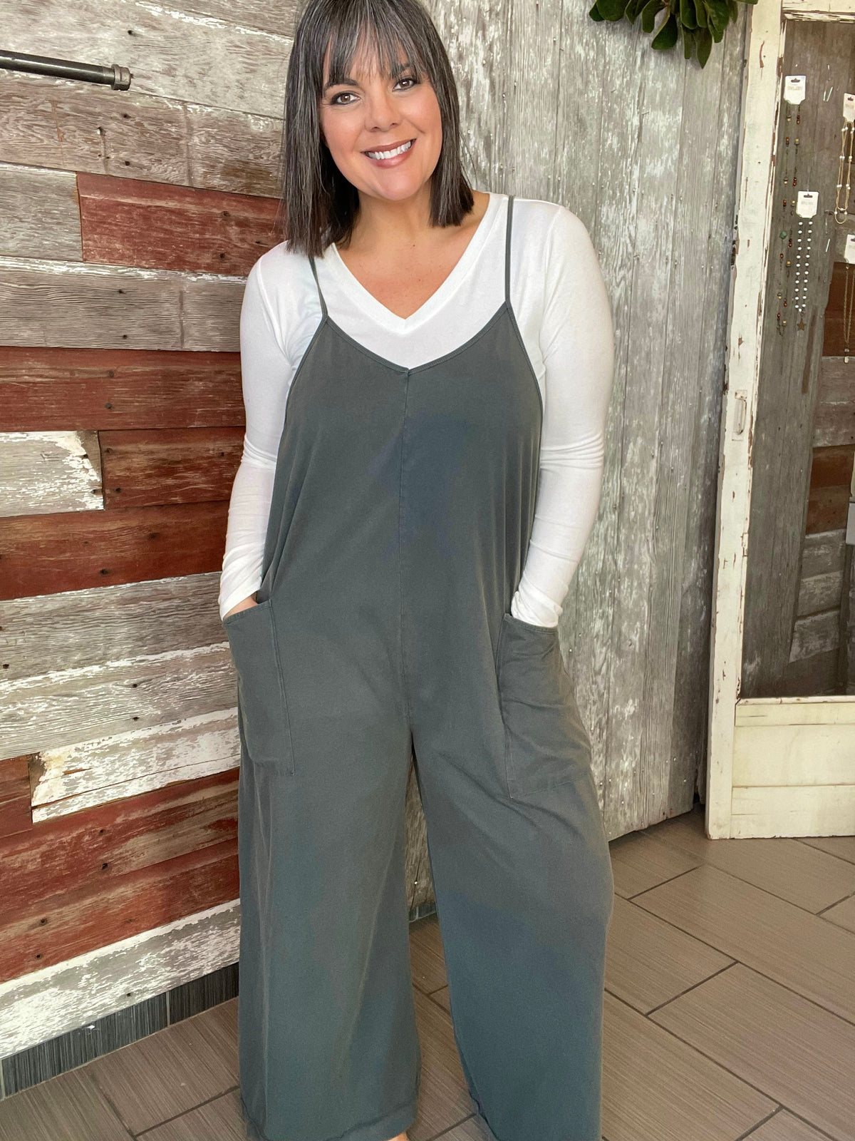 Ash Wide Leg Jumpsuit