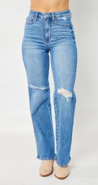 Judy Blue Tummy Control Straight Jean