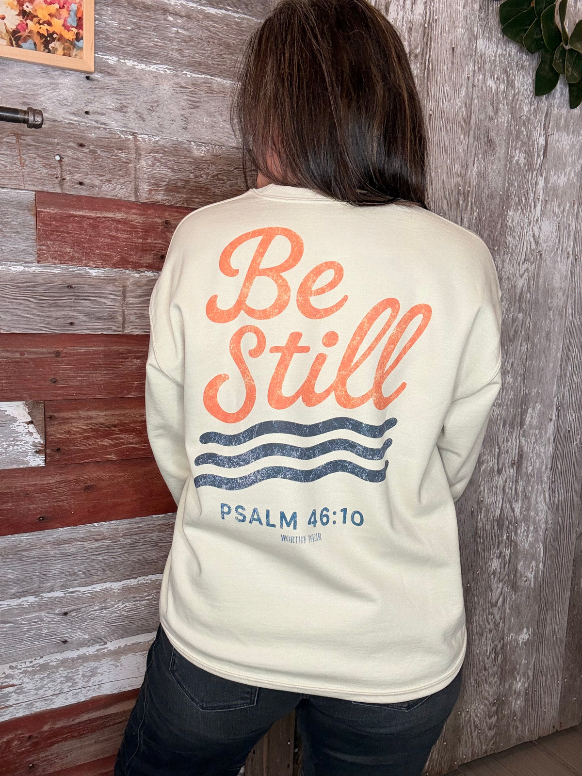 Be Still Graphic Sweatshirt