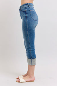 Judy Blue Cuff Capri Jean