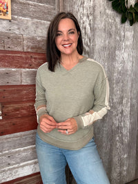 Dezi Color Block Pullover