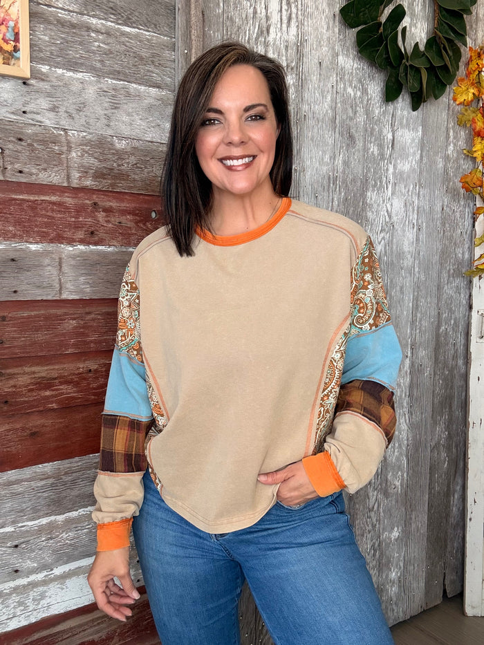 The Olivia Paisley Top