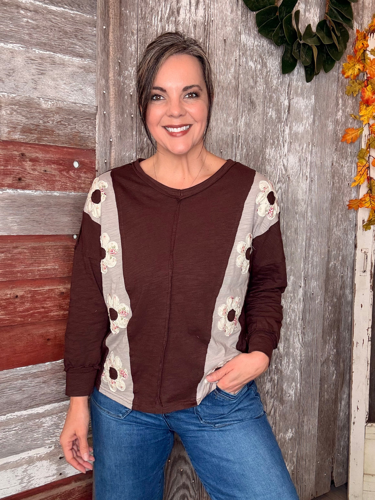 The Mabel Color Block Top