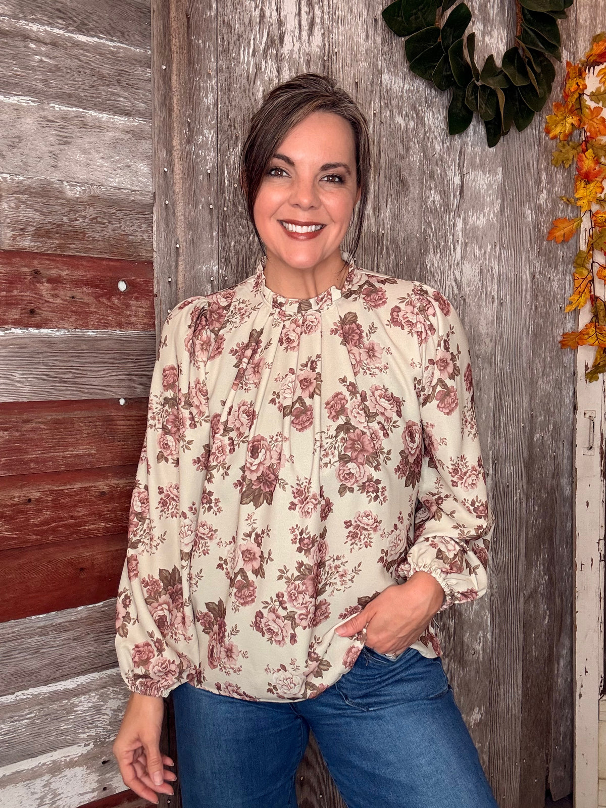 The Hollis Floral Blouse