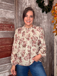 The Hollis Floral Blouse