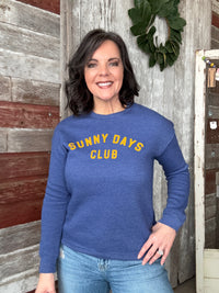 Sunny Days Club Graphic Sweatshirt