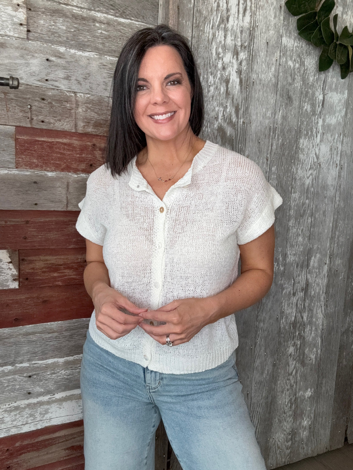 Lightweight Button Down Cardigan