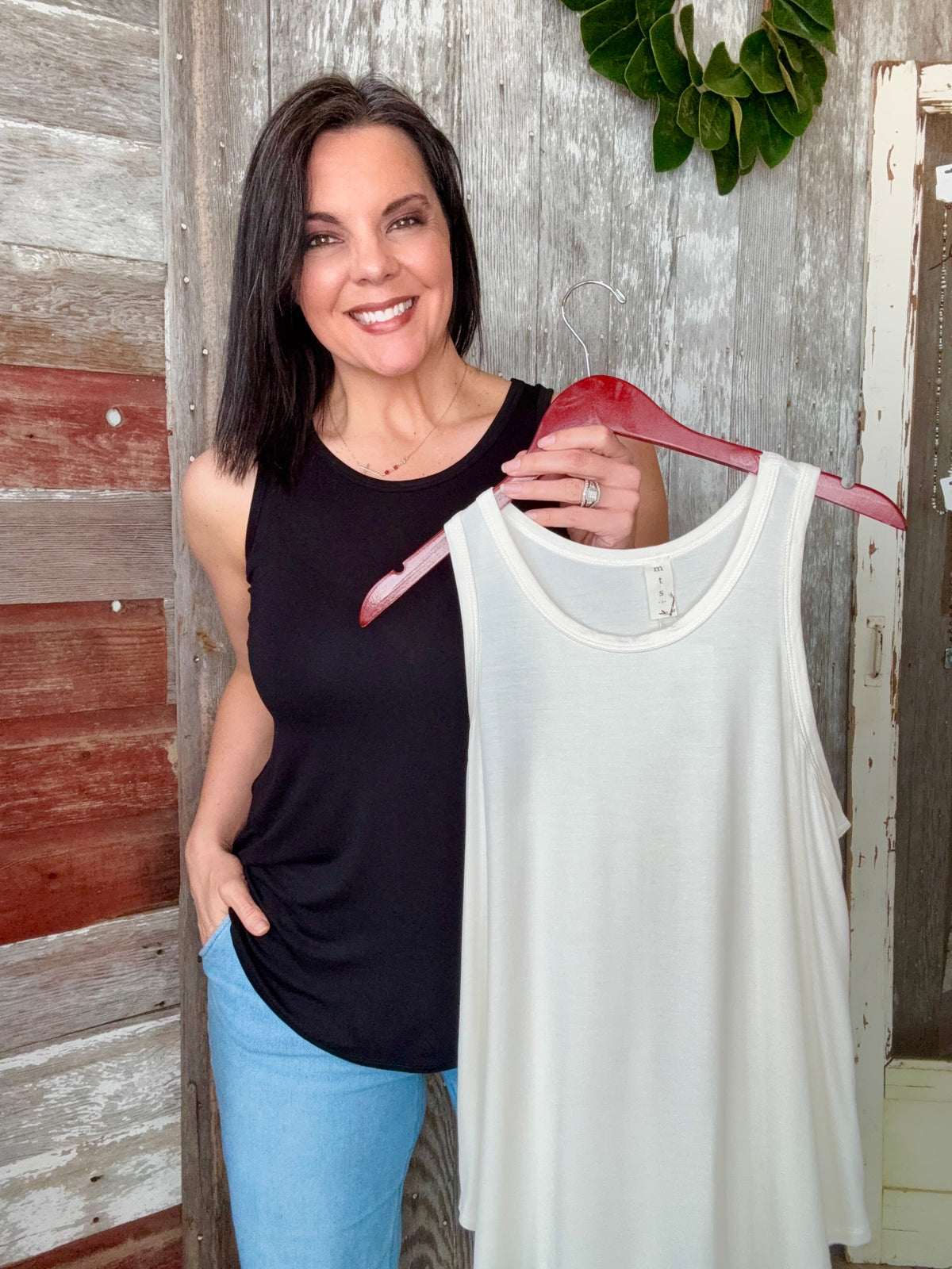 Bamboo Round Neck Tank Top RESTOCK