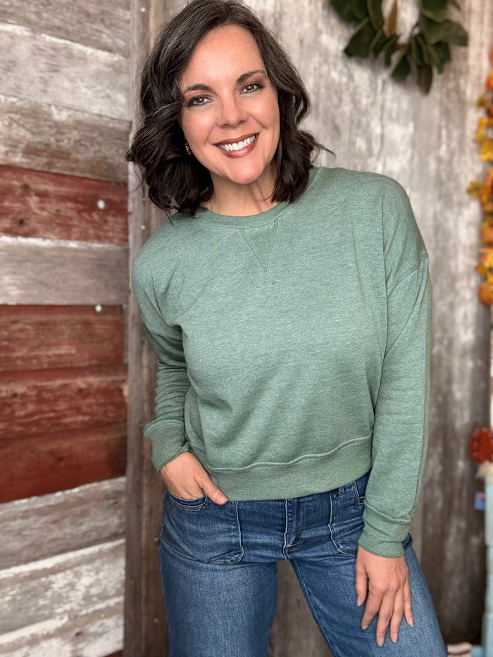 Burnt Out Crewneck Sweater