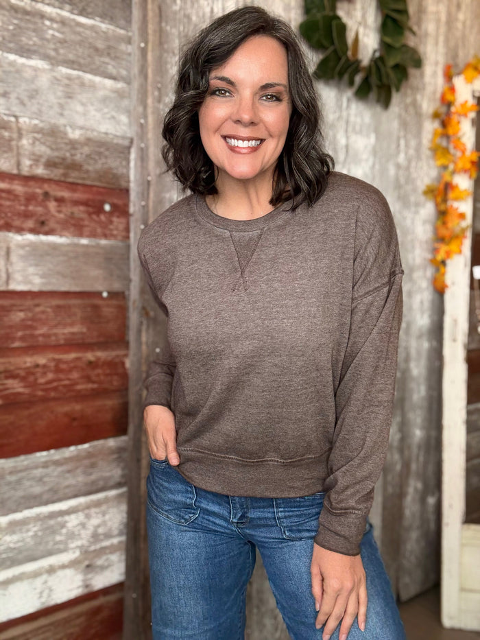 Burnt Out Crewneck Sweater