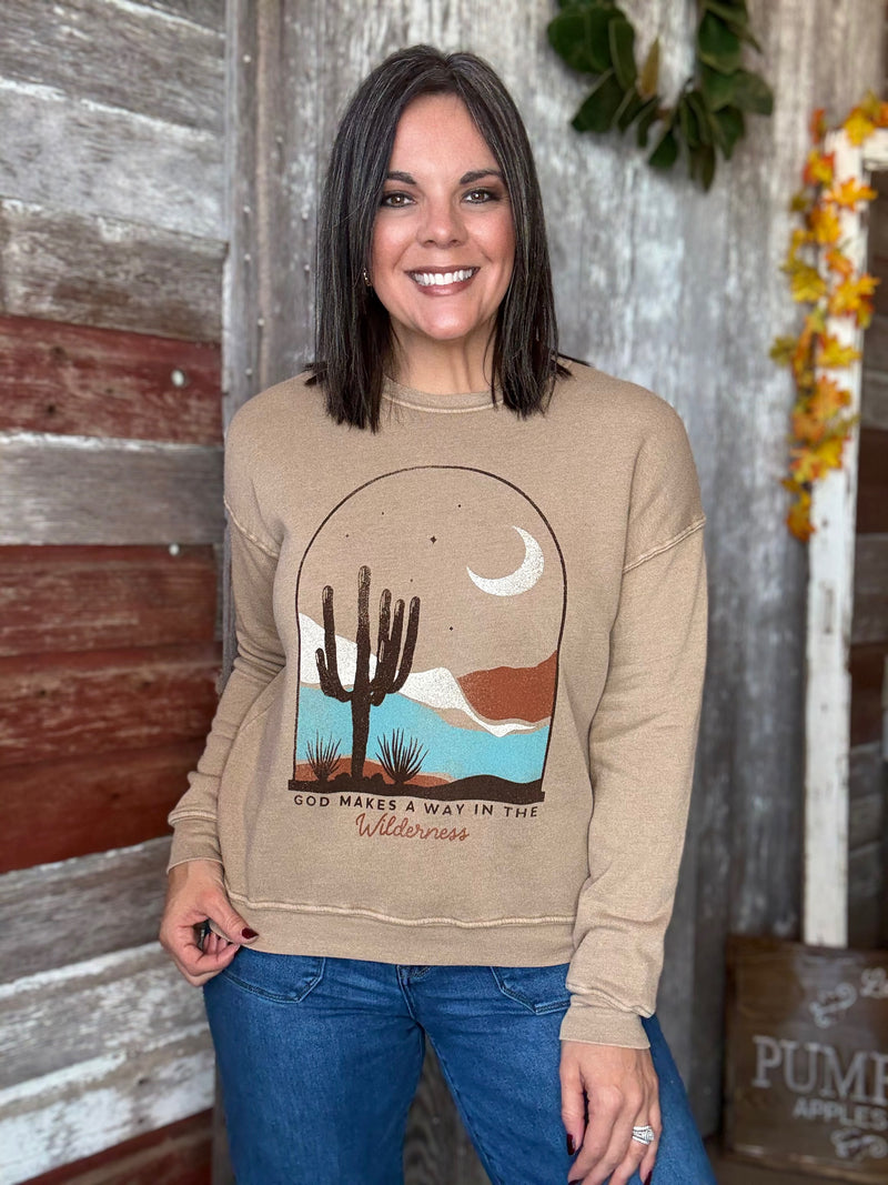 God Makes A Way Graphic Sweatshirt