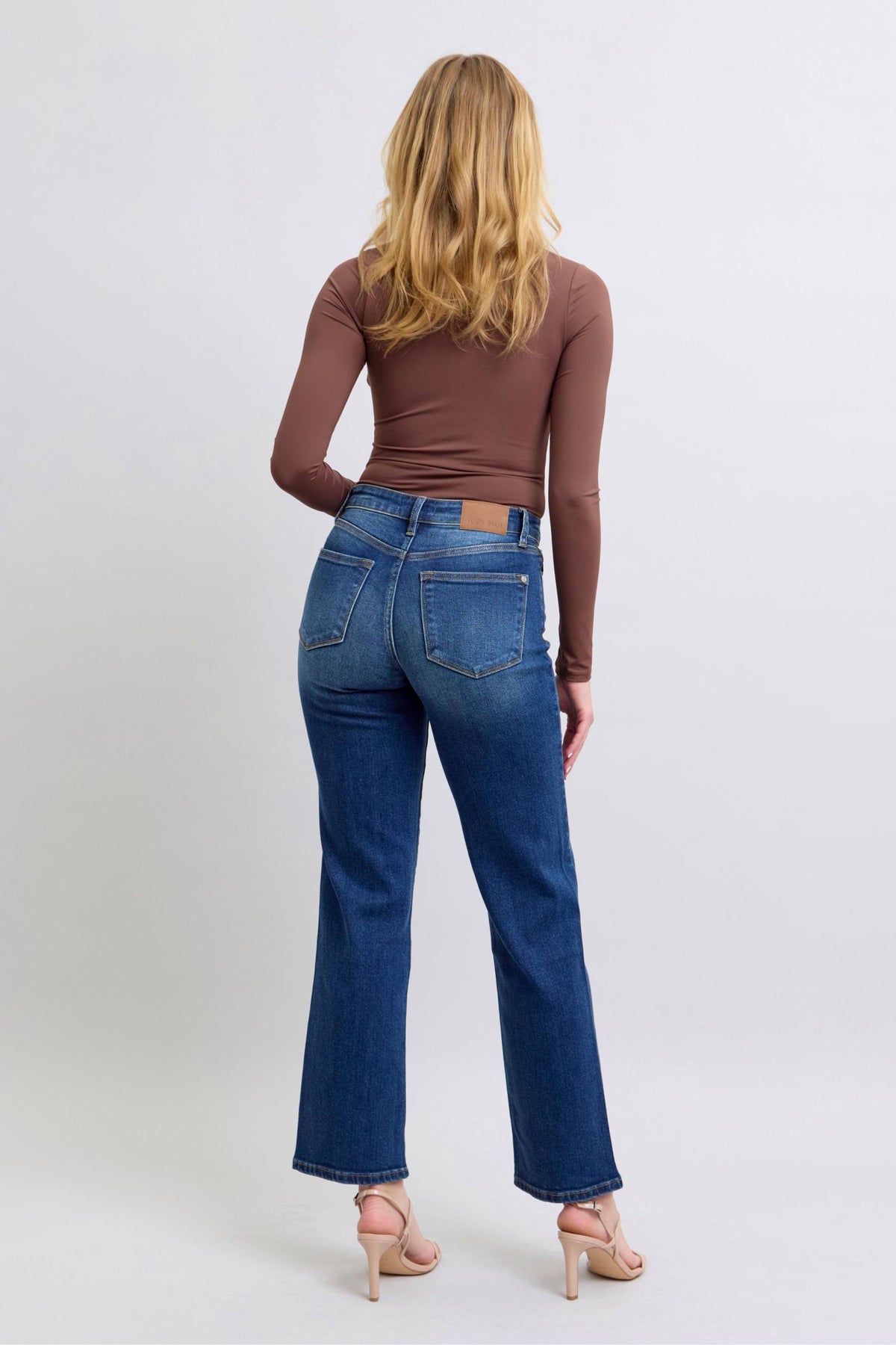 Judy Blue Side Seam Straight Leg Jean