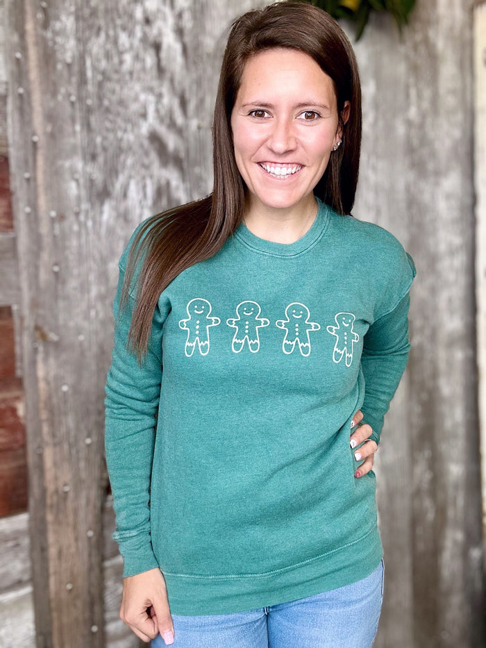 Gingerbread Vintage Graphic Sweatshirt