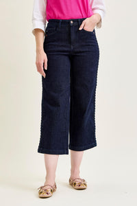 Judy Blue Braided Wide Leg Pant