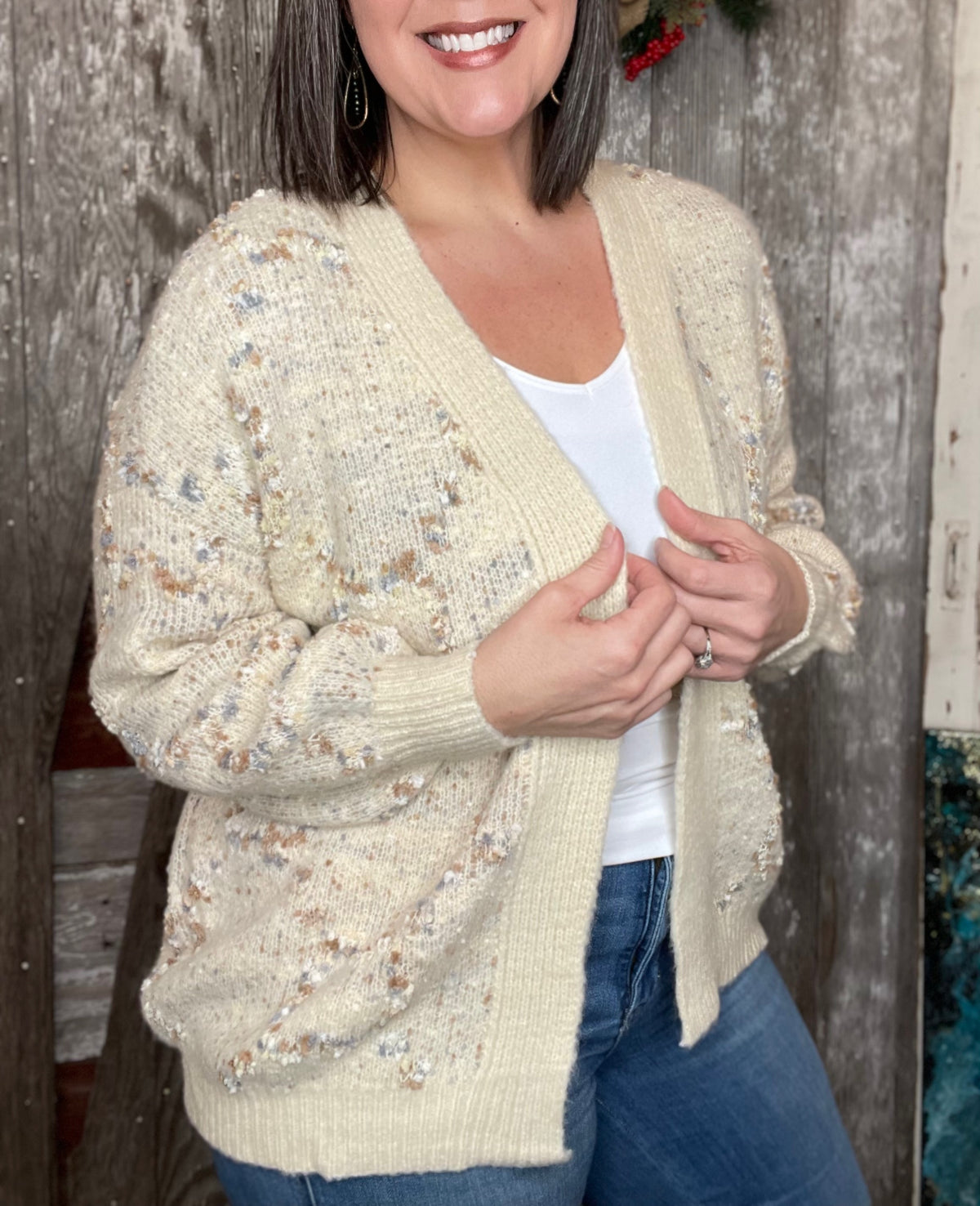 Toffee Stardust Cardigan