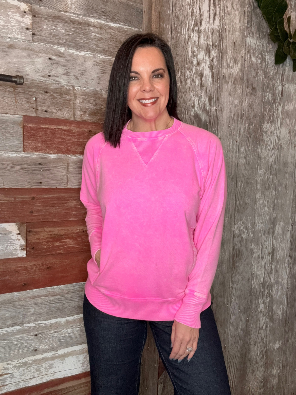 Halo Snow Washed Sweatshirt