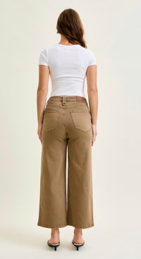 Judy Blue Golden Khaki Wide Vintage Jean