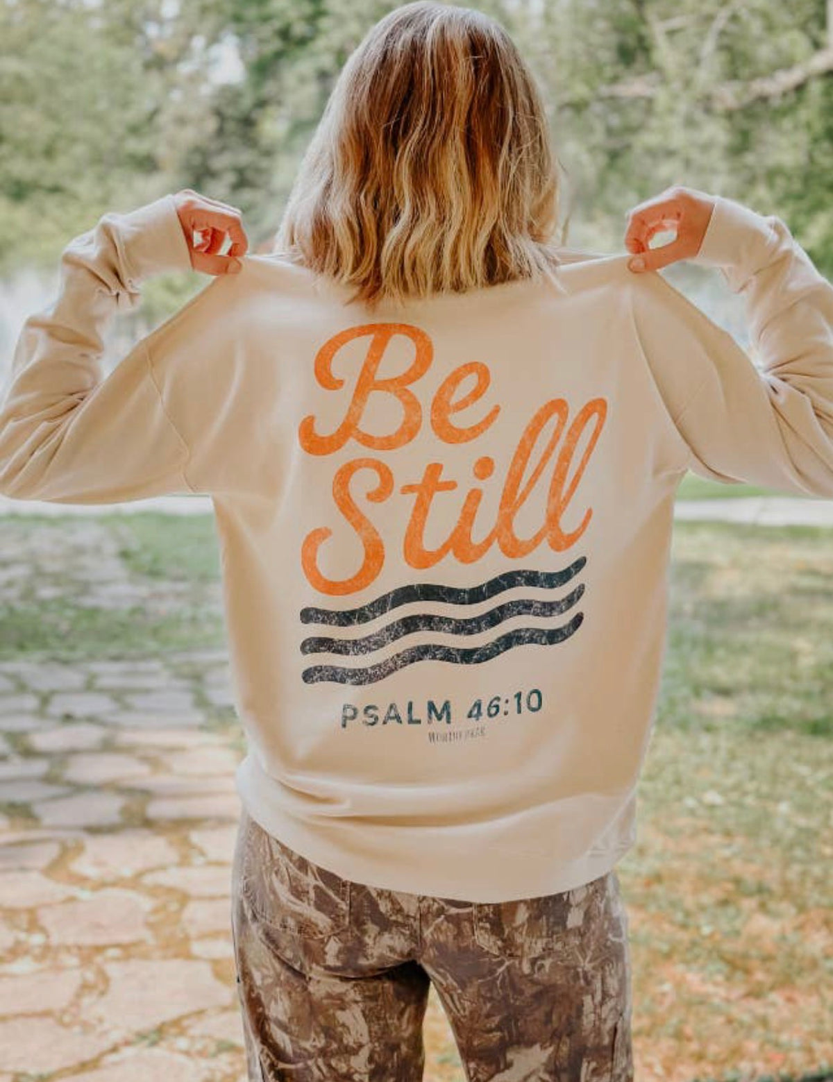 PREORDER Be Still Graphic Sweatshirt