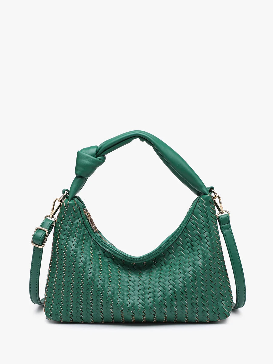 Morgan Woven Shoulder Bag