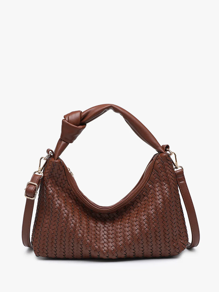 Morgan Woven Shoulder Bag