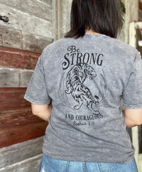 RESTOCK! Be Strong and Courageous Vintage Graphic Tee