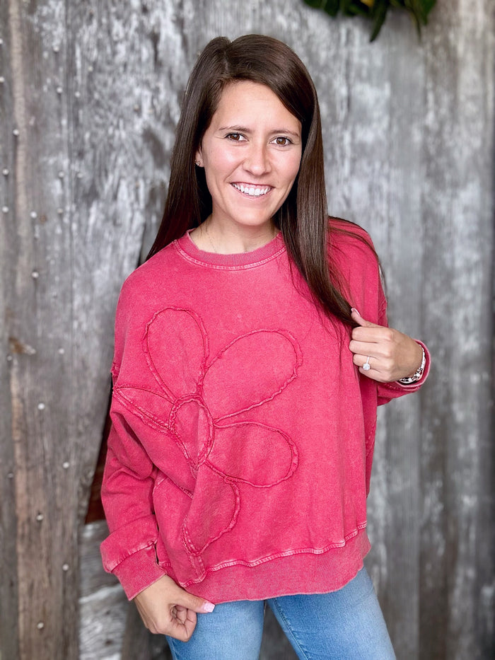 Make Your Heart Bloom Pullover