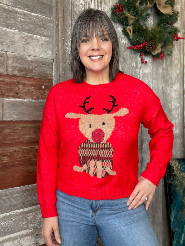 Rudolph Crewneck Sweater