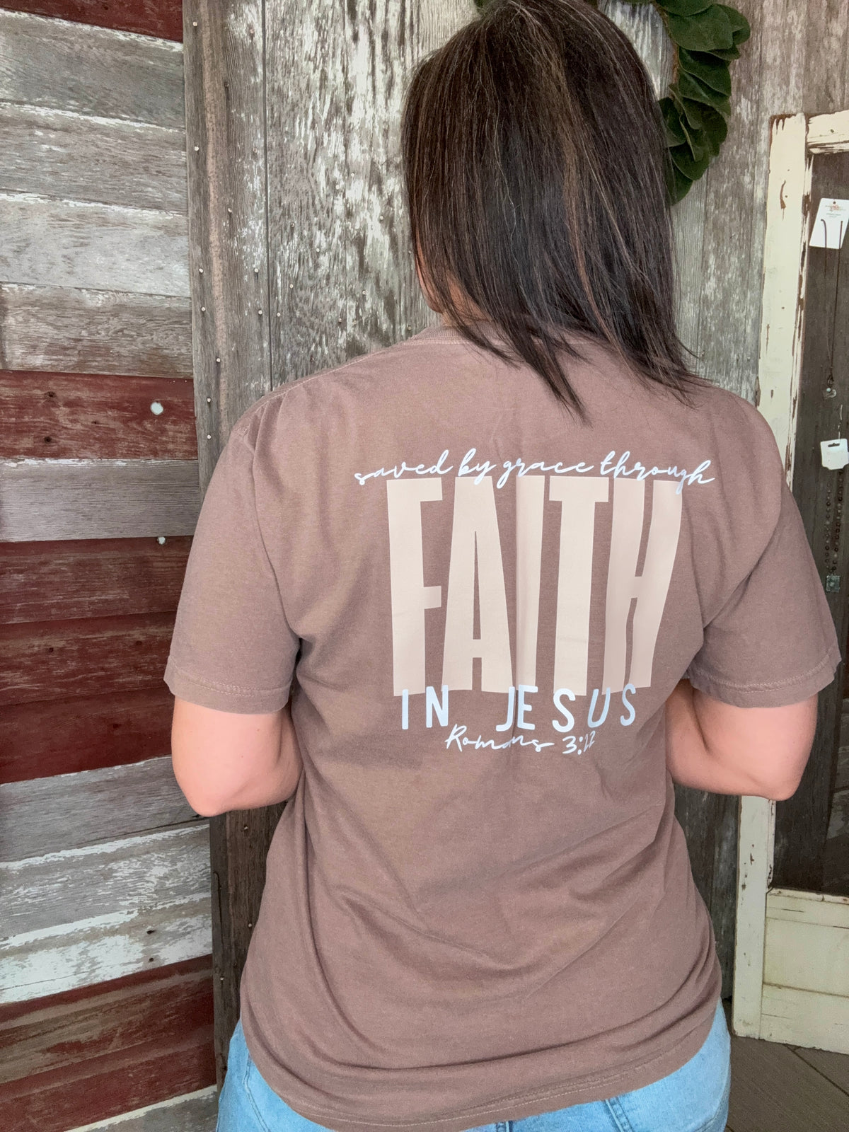 Saved by Grace Graphic Tee