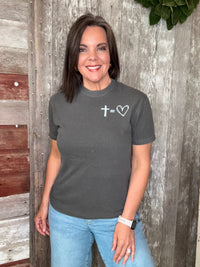 Jesus has My Back Graphic Tee