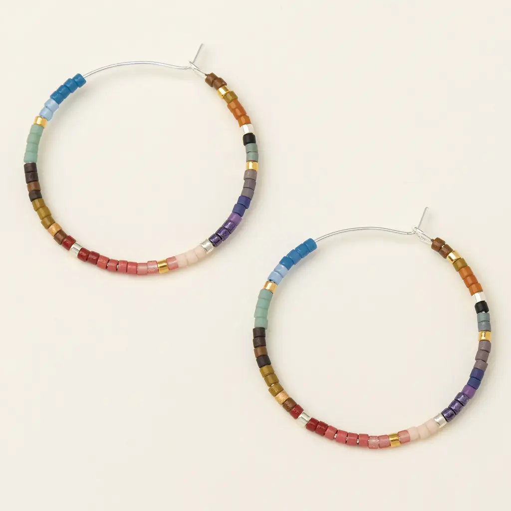 Miyuki Small Hoop Earring