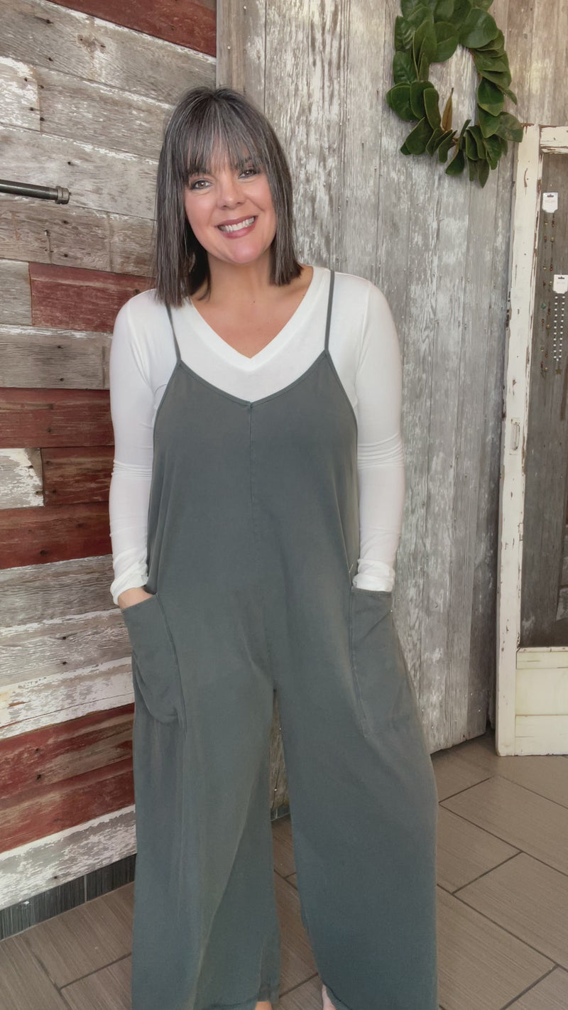 Ash Wide Leg Jumpsuit