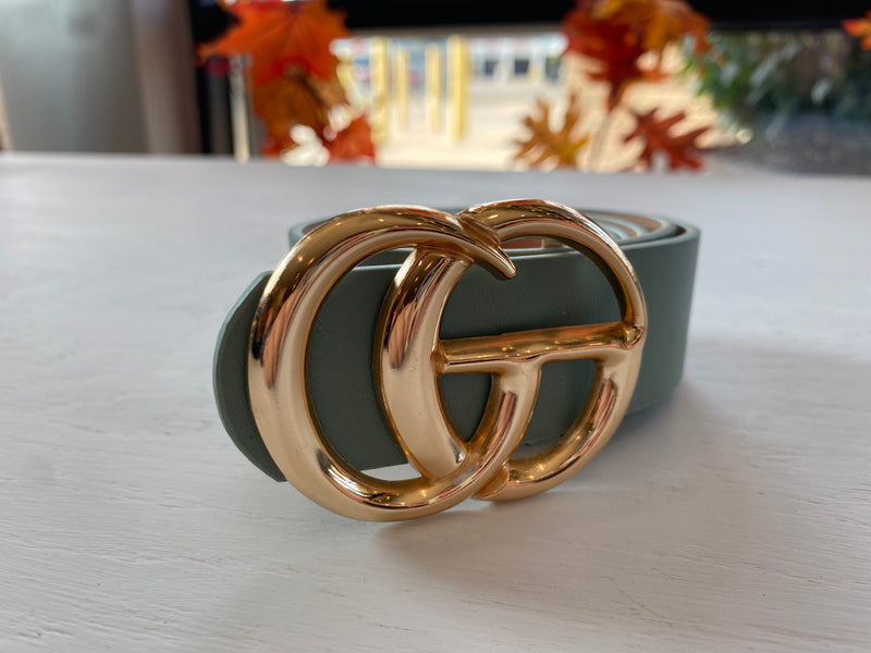 Double Metal Ring Belt